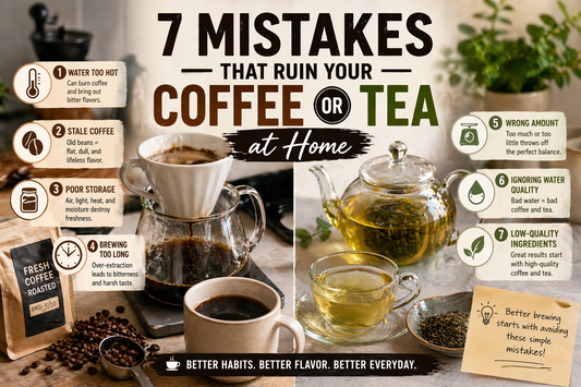 7 Mistakes That Ruin Your Coffee or Tea at Home