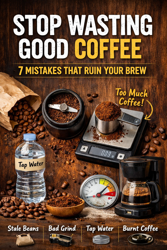 Stop Wasting Good Coffee: 7 Mistakes That Ruin Your Brew